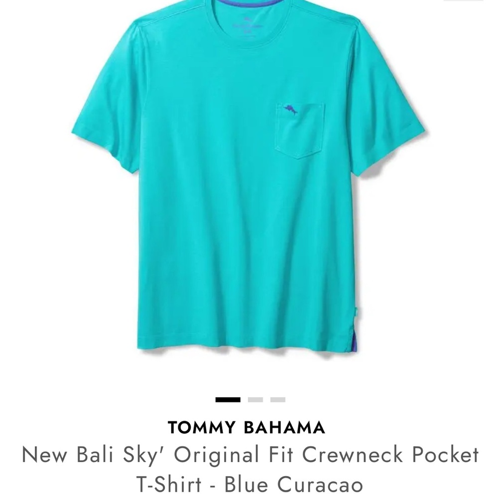Tommy Bahama New Bali Crewneck Tee Size Medium